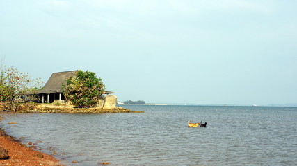 The calm tropical beach at Leam MAe Pim beach, Rayong province, Thailand