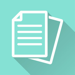 Document - vector icon.