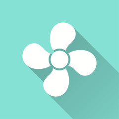 Fan - vector icon.