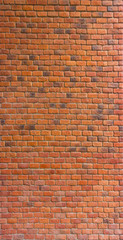Wall from decorative bricks, photo wallpaper, texture