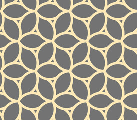 Seamless vector ornament. Modern background. Geometric modern pattern