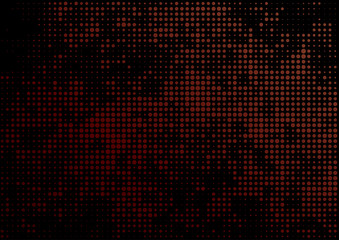 Vector illustration with four halftone patterns. bstract vector background.