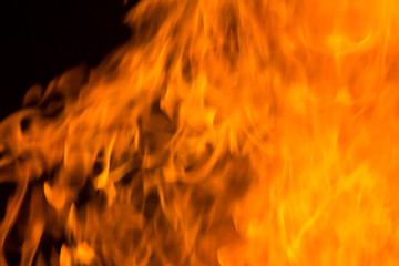 Flame of fire texture