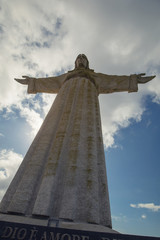 Jesus Monument in Lisbon, Portugal