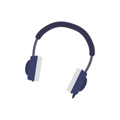 Music headphones device icon vector illustration graphic design