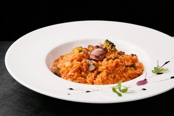 tomato cream risotto