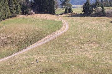 Wanderung von oben