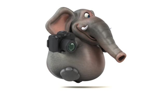 Fun elephant - 3D Animation