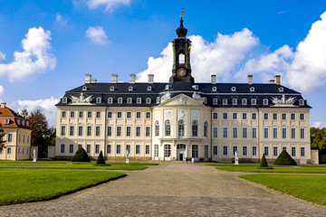 Castle Hubertusburg of Wermsdorf in Saxony