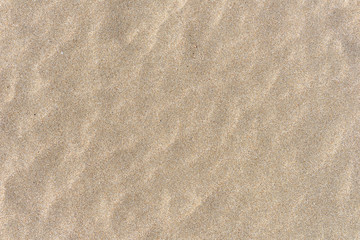 Naklejka premium Close up of sand on a beach, sandy beach background