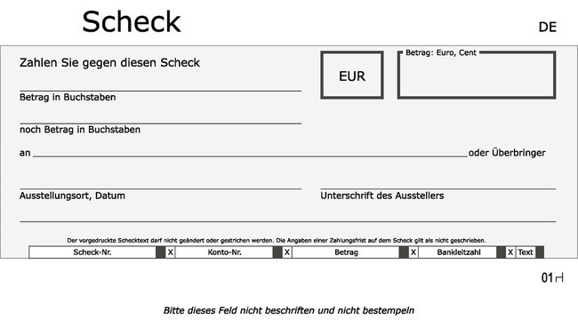 Neutrale, hellgraue Scheck Vorlage