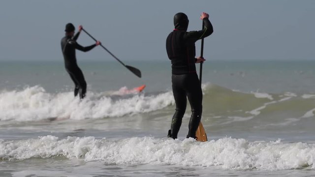 Paddle &agrave; Quend-plage