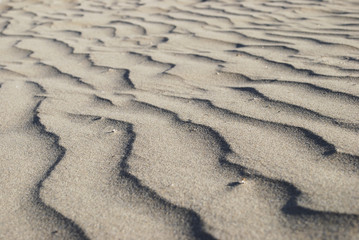 Sand dunes of the Maspalomas desert, Gran Canaria, Spain. Background.