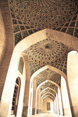 in iran shiraz the corridor passage