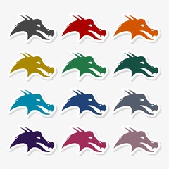 Dragon head icon