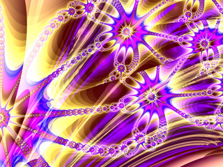Fractal background in style of  fantasy.