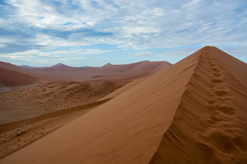 Fototapeta na wymiar Dune 45 in Sossusvlei Namibia