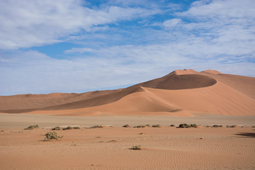 Sand dune in Sossusvlei Namibia