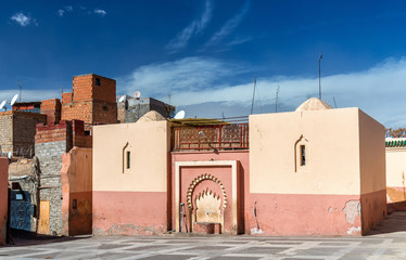 Zaouia de Sidi Bel Abbes in Marrakesh, Morocco