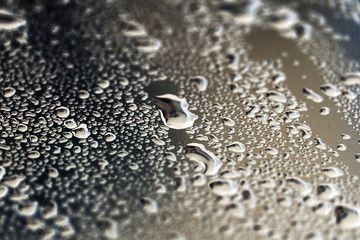 Fototapeta na wymiar water drops as background