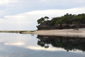 Bisezaki beach in Okinawa, Japan