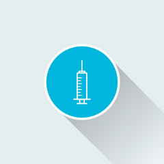 flat injection icon