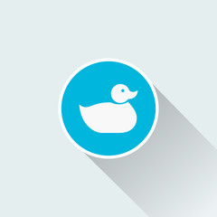 flat duck icon