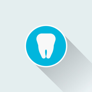 flat tooth icon