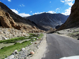 Road in mountains