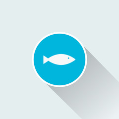 flat fish icon