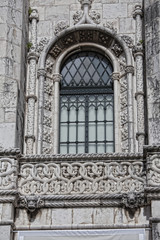 Fototapeta na wymiar Lisbon - detail Jeronimos Monastery