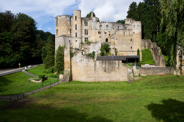Fototapeta na wymiar Het kasteel van Beaufort,Luxemburg