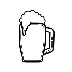 Beer and brewery icon vector illustration graphic design