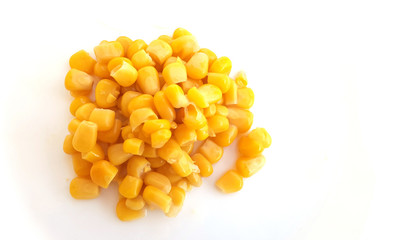 Sweet canned corn