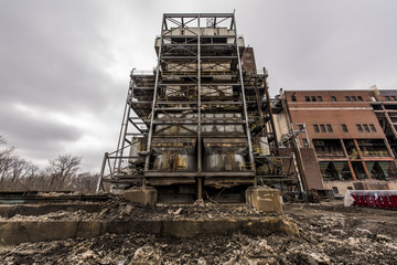 Abandoned Coal Fired Power Plant - Ohio