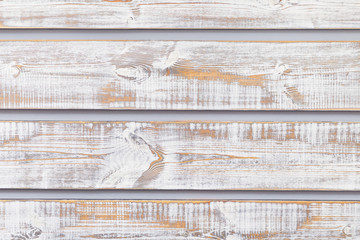 Pastel texture painted white wooden planks as background