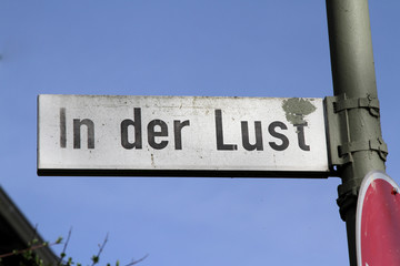 lustiger Straßenname