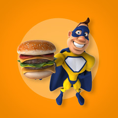 Fun superhero