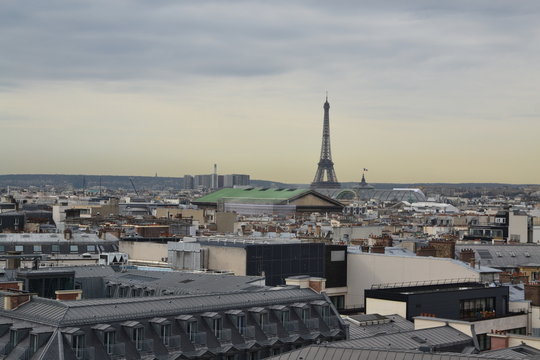 Paris - panorama with Eiffel tower