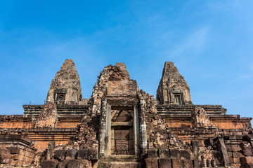 Fototapeta na wymiar Angkor Wat temple ruins.