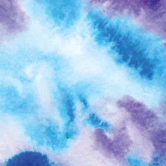 Art of watercolor stains of paint