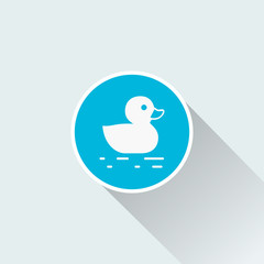 flat duck icon