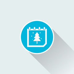 flat calendar icon
