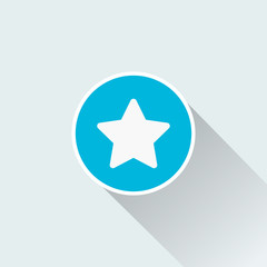 flat star icon