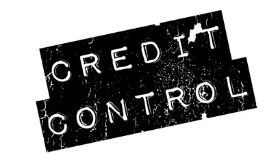 Credit Control rubber stamp. Grunge design with dust scratches. Effects can be easily removed for a clean, crisp look. Color is easily changed.