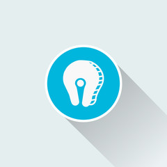 flat Steak icon for bbq