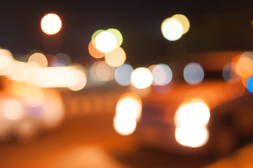 the road with motion blur background 