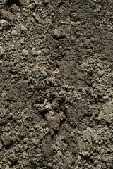 Black Soil Dirt Background Texture, Natural Pattern