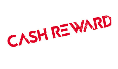 Cash Reward rubber stamp. Grunge design with dust scratches. Effects can be easily removed for a clean, crisp look. Color is easily changed.