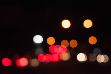 Photo Bokeh light blur